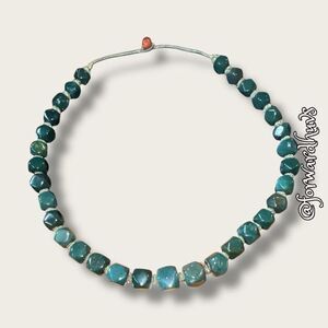 Hand Knotted Chunky Bloodstone Necklace